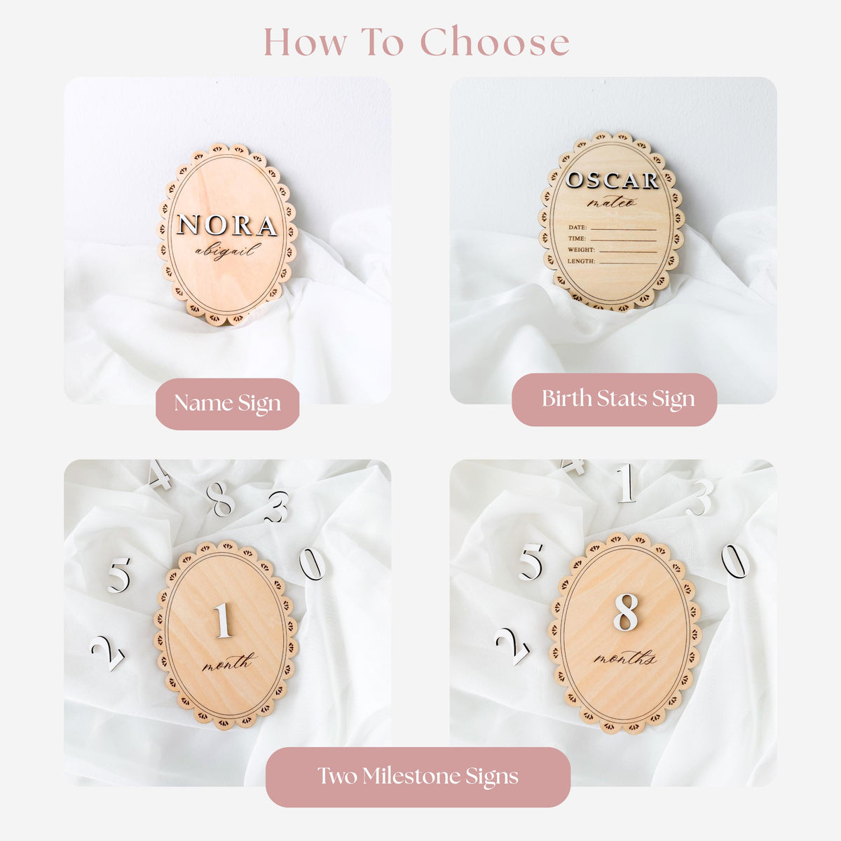 Baby Monthly Milestone Sign, Wooden Milestone Disc with Numbers, Newborn Monthly Photo Prop, Baby Milestone Tracker, Baby Shower Gift